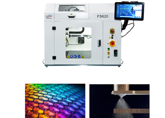 Pelapis Semprot Ultrasonik Presisi Frekuensi 110kHz dengan Keseragaman Semprot 95% dan Volume Penyemprotan 0,5-12ml/jam