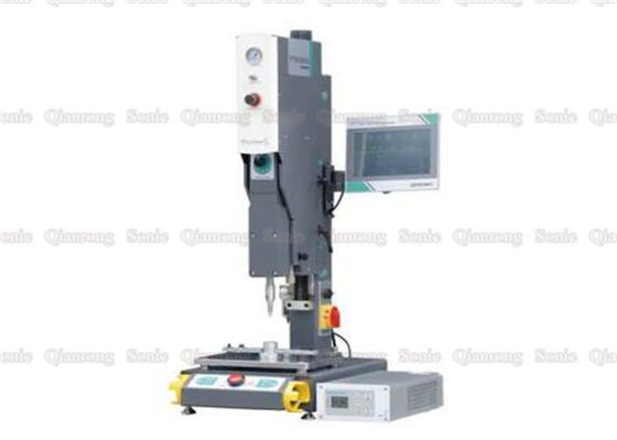 35Khz 1200W Spot Welder Plastik Dengan Statistik Manajemen Kualitas Pengelasan Catatan Operasi