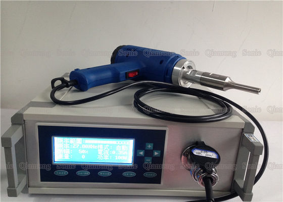 28Khz 1200W Handheld Ultrasonic Welder Gun Type Dengan Berat Lebih Sedikit Untuk Pengelasan Plastik
