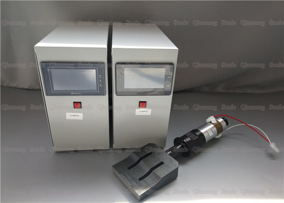 2000 W Ultrasonic Welding System Untuk 3 Ply Disposable Flu Prevention Mask Machine